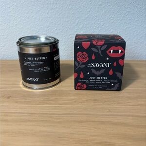 The New Savant Just Bitten Scented Candle